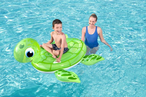 Peldmatracis bērniem Bestway Turtle Ride-on