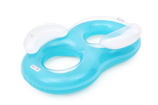 Peldriņķis Bestway Double Ring Pool LoungePeldmatracis Bestway Double Ring Pool Lounge
