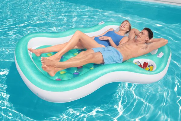 Peldmatracis Bestway Double Designer
