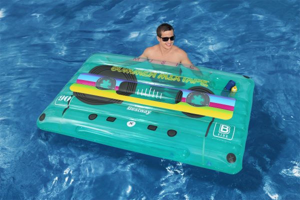 Peldmatracis Bestway Retro Beats