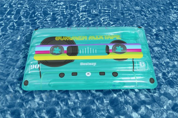 Peldmatracis Bestway Retro Beats