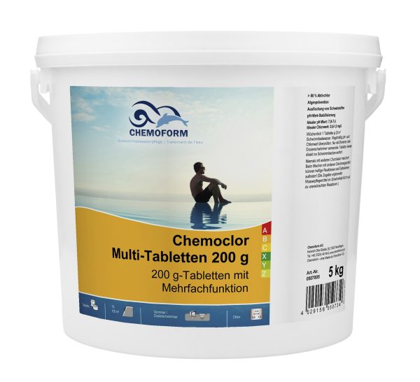Hlora Multitabletes Chemoclor Multi-Tabletten 200g