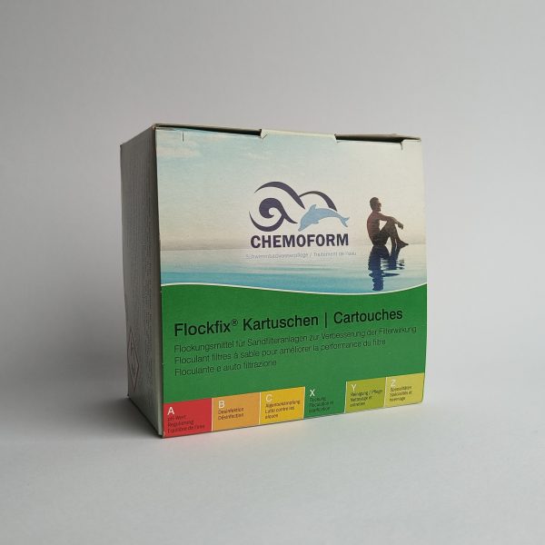 Ūdens dzidrinātājs Chemoform Flockfix Cartridges
