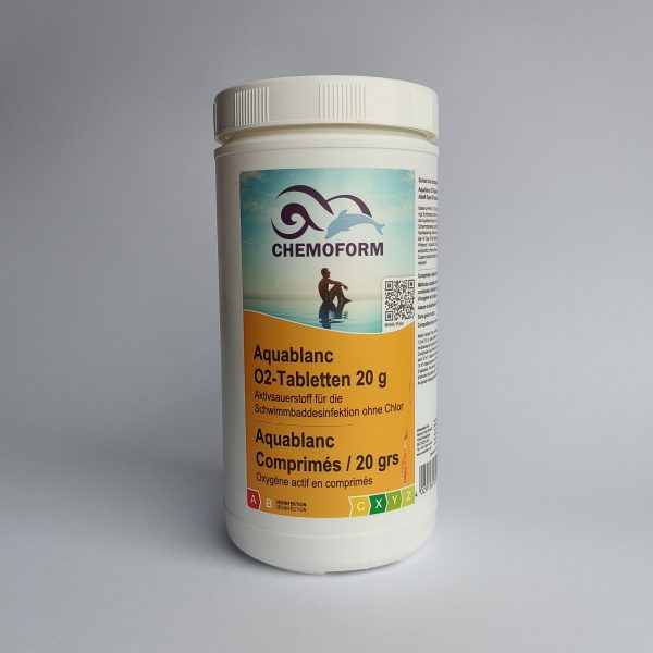 Aktīvais skābeklis Chemoform Aquablanc O2 20g.